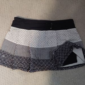 Lululemon skirt skort sz 6